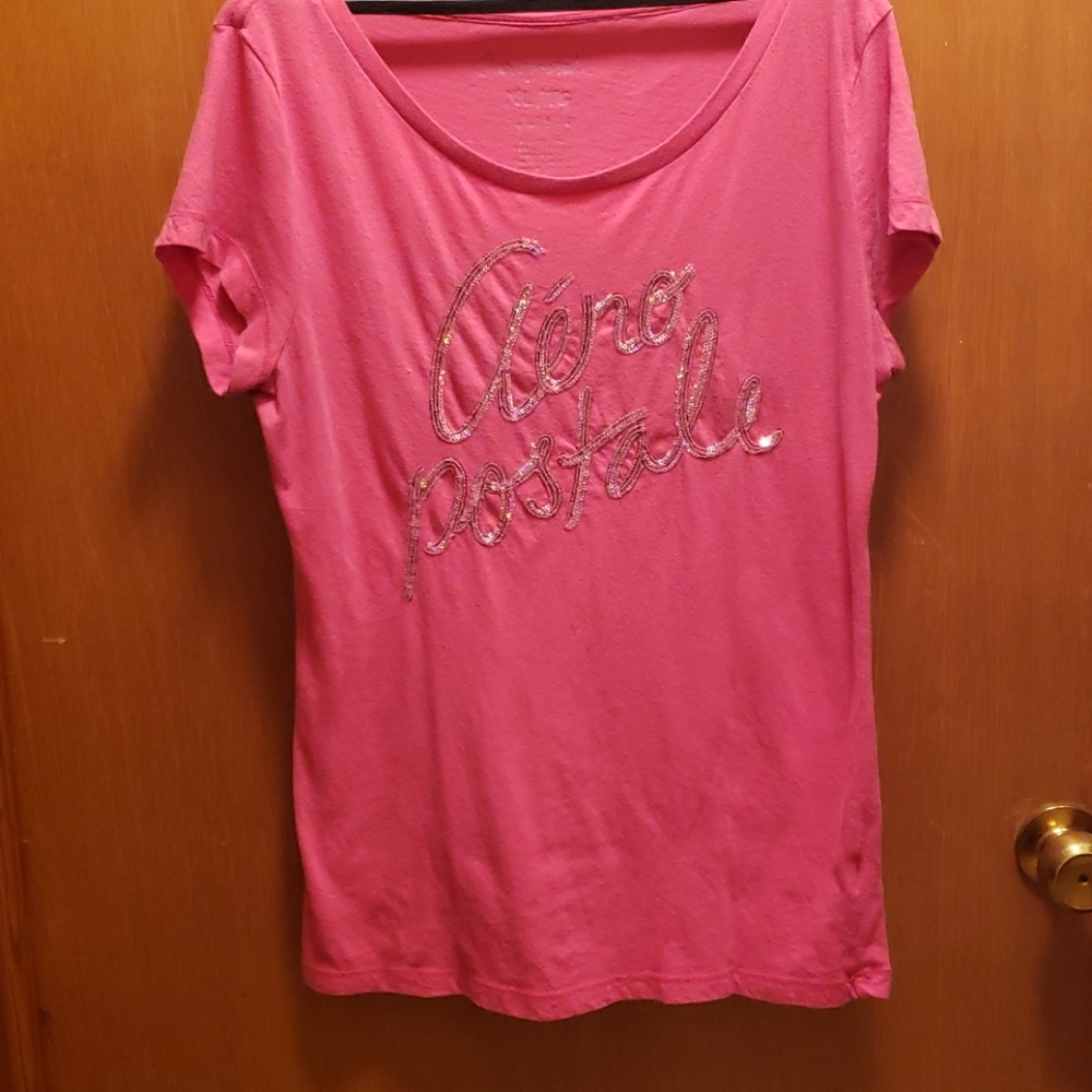 Pink Aeropostale Bling Tee Shirt